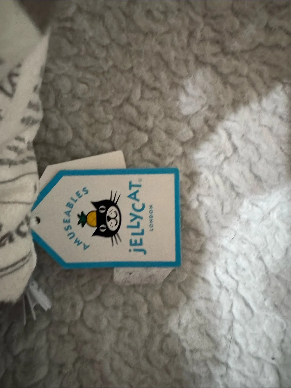 Rare London exclusive Cosy Chips Jellycat